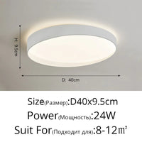 Plafonnier Nordique LED pour chambre étude salon bébé chambre décoration intérieure