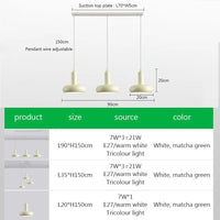 Suspension LED Nordic Minimalist Design