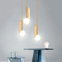Suspension design chromée dorée nordique pour une chambre à coucher tendance