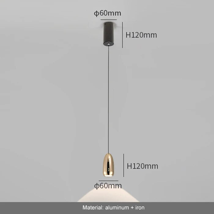 Lampe Suspension Nordique Élégante