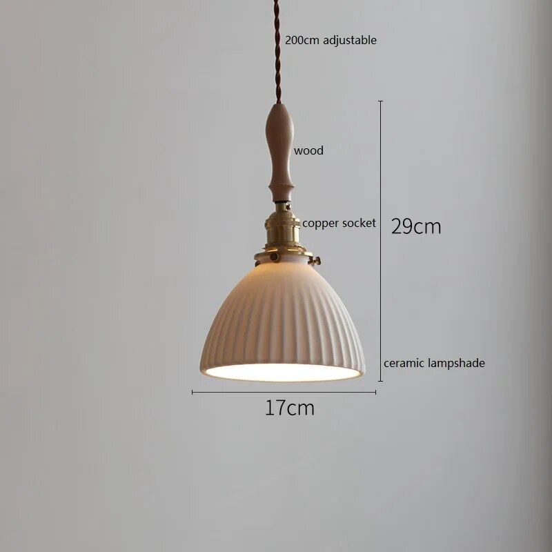 Suspension LED Cuivre et Bois : Décoration Intérieure Moderne