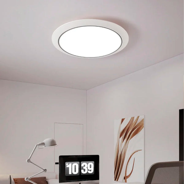 Lustre LED Ultra-mince Circulaire Moderne Minimaliste Trois-Preuve