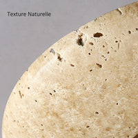 Plafonnier Maison Déco Crème Pierre Wabi Sabi