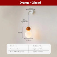 Suspension LED Nordique Minimaliste à 2/3 Têtes - Lumina.