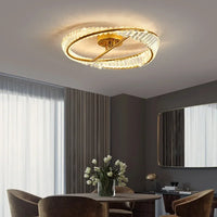 Plafonnier Luxe Cristal LED Intérieur