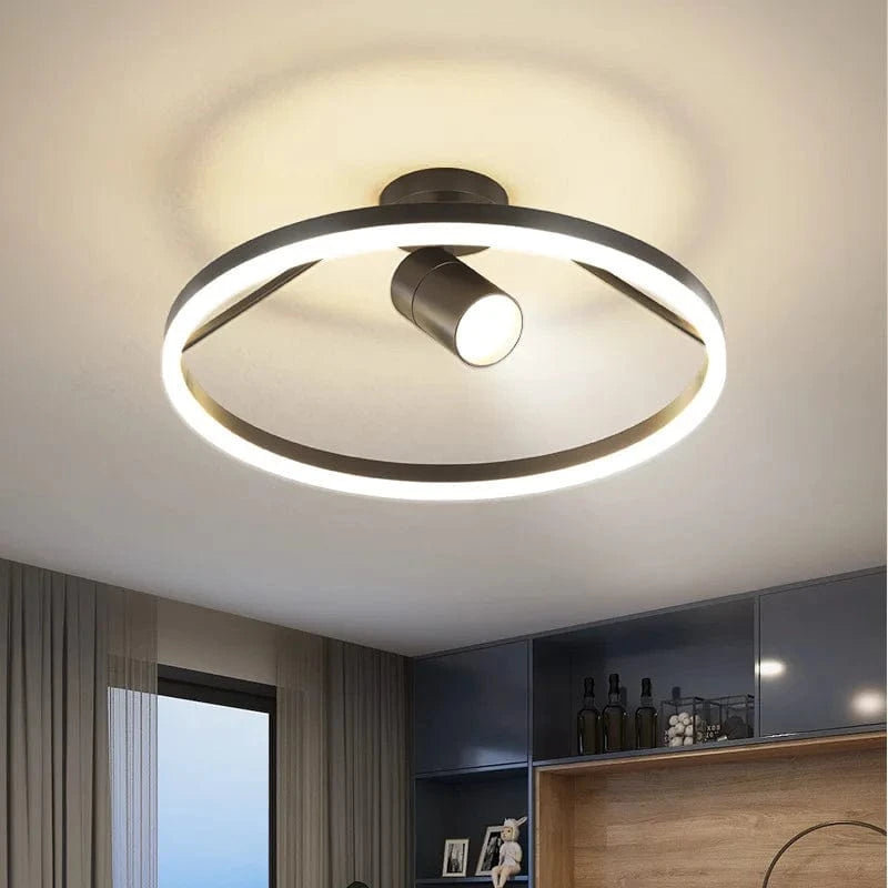 Plafonniers Nordiques Modernes: Éclairage Minimaliste pour Salon, Étude et Chambre