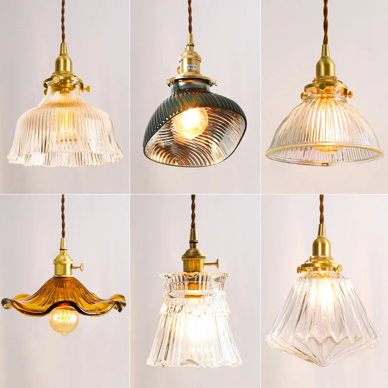 Suspension Diamond Glass LED Nordic Modern