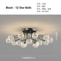 Lustre LED Moderne en Fer pour un Loft Élégant