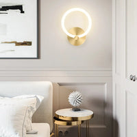 Applique Murale LED Nordique Moderne Rond