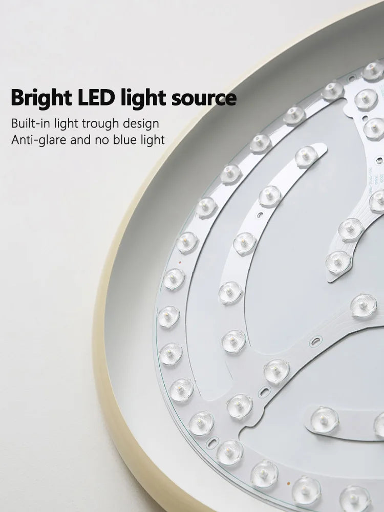 Lustre de restaurant style crème ovni - Élégance moderniste