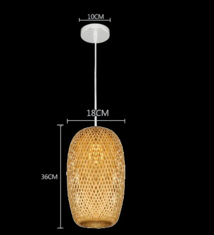 Lustre Bambou et Rotin pour une Déco Authentique