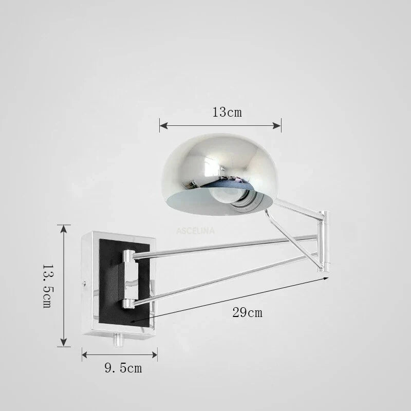 Applique murale LED design avec interrupteur