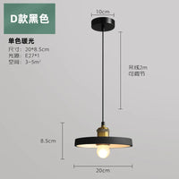 Suspension LED Industrielle chic