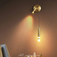 Applique murale LED double tête pour décor maison