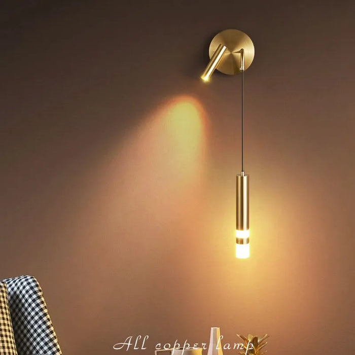 Applique murale LED double tête pour décor maison