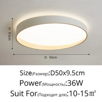 Plafonnier Nordique LED pour chambre étude salon bébé chambre décoration intérieure