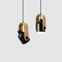 Lustre de chevet japonais en bois - Élégance moderne nordique