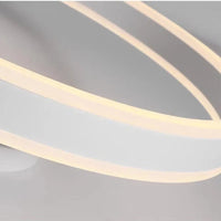 Lustre nordique LED anneau réglable pour suspension lumineuse décoratif.