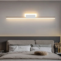 Applique Murale LED Moderne pour Salon et Chambre - Luminaire Design Grid TV Wall Lamp - Décoration Intérieure Chic