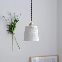 Suspension Nordik LED Copper Ceramic Decor