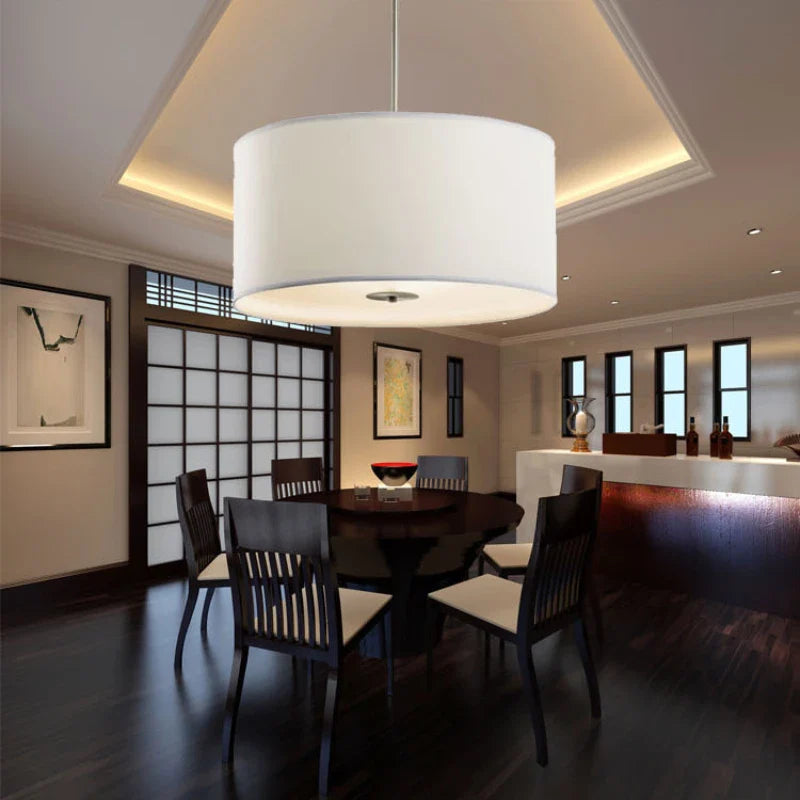 Lustre LED Nordique Moderne Circulaire