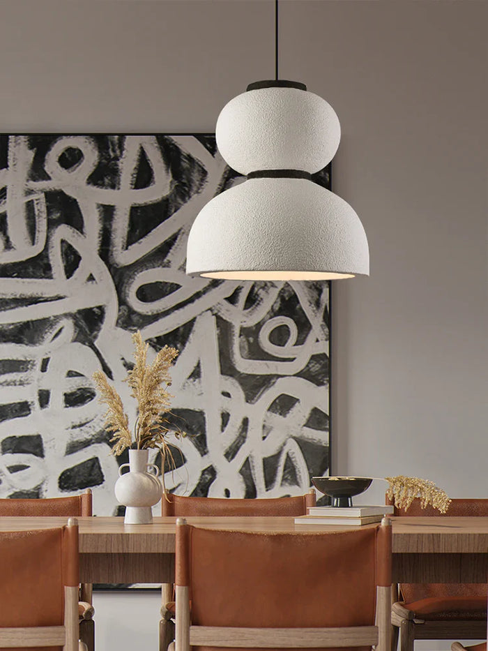 Lustre Japonais Silencieux Style Scandinave - Luminaire Noguchi Ballpour le Restaurant