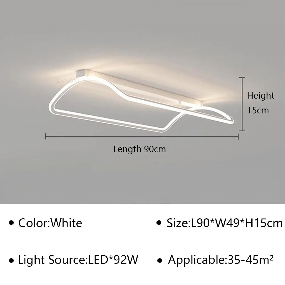 Lustre Moderne à LEDs pour une Décoration Intérieure Haut de Gamme