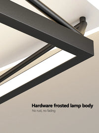 Plafonnier LED NordikGlow - Design géométrique minimaliste