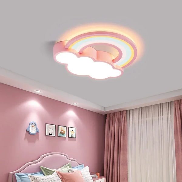 Plafonnier LED Nuage Arc-en-ciel Nordique Moderne