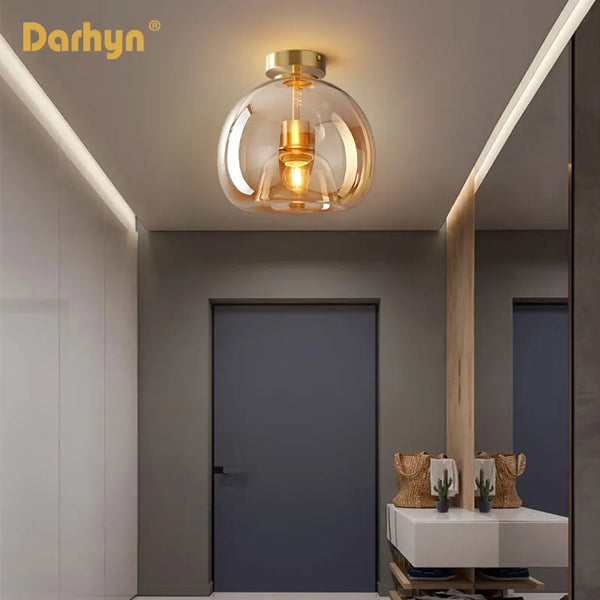 Plafonnier LED Minimaliste Moderne "Nordic Glow"