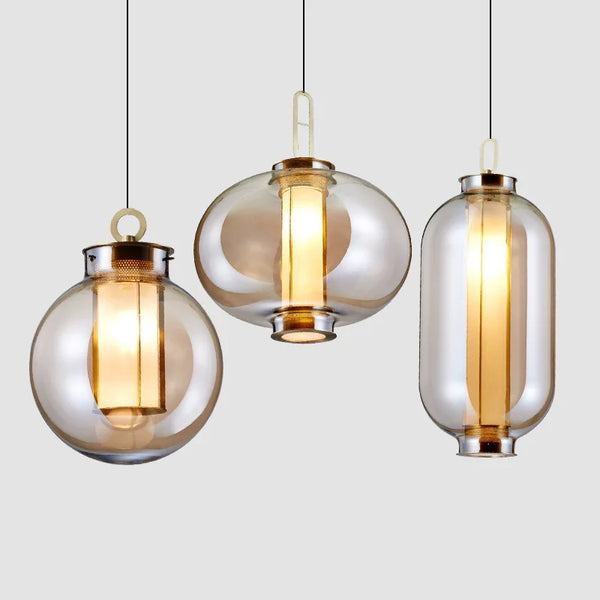 Suspension Verre Retro Modern - Intérieur