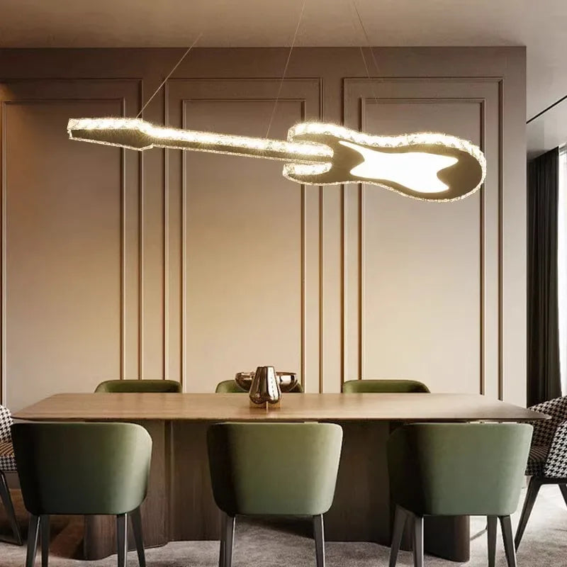 Lustre Moderne LED pour Salle à Manger et Décoration Intérieure