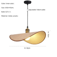Suspension LED Minimaliste Nordique Wabi Sabi