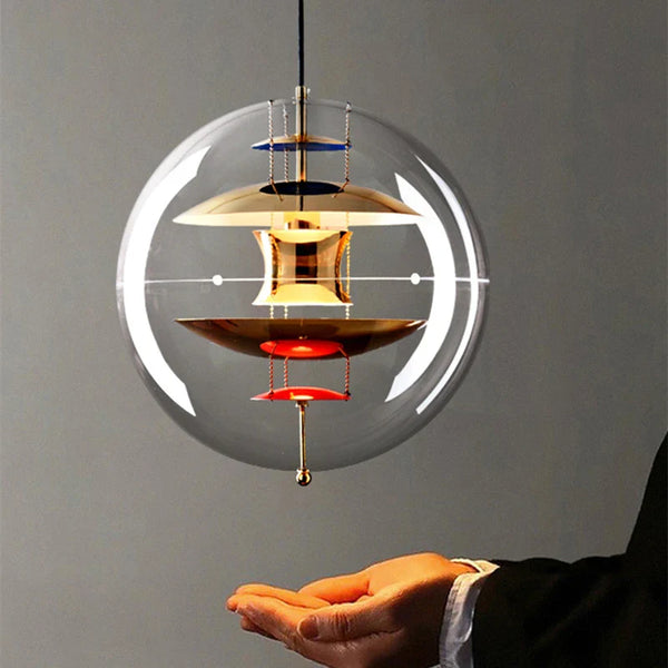Suspension Globe Créative LED pour une Décoration de Maison au Danemark