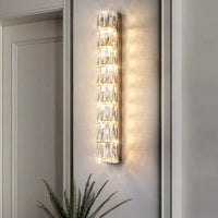 Applique murale en cristal design