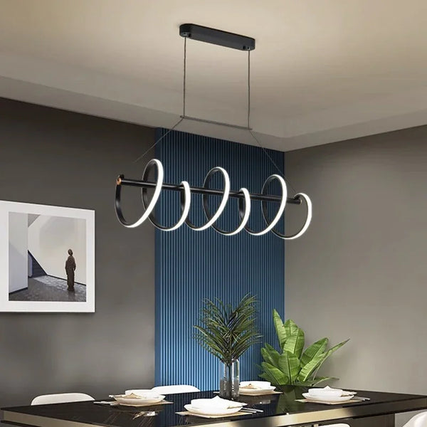 Lustre Moderne Suspension pour un Eclairage Intérieur Élégant