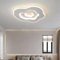 Plafonnier LED Nordique Minimaliste pour une Atmosphère Romantique