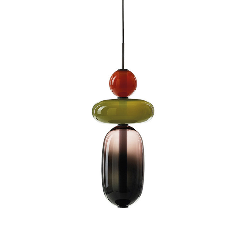 Suspension Luxe en Verre Nouvé.