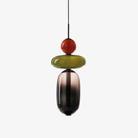 Suspension Luxe en Verre Nouvé.