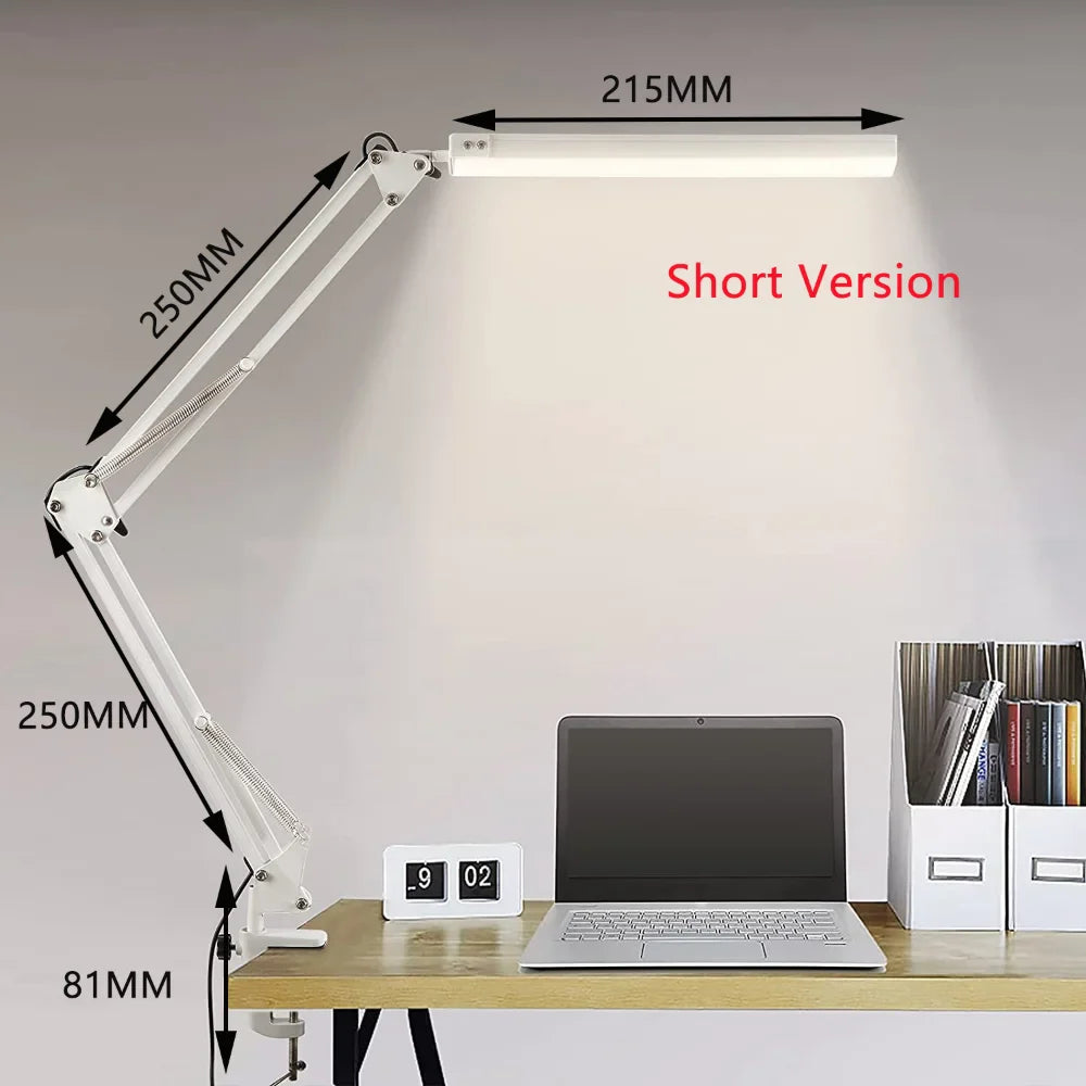 Lampe de bureau LED 10W avec pince