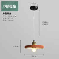Suspension LED Industrielle chic
