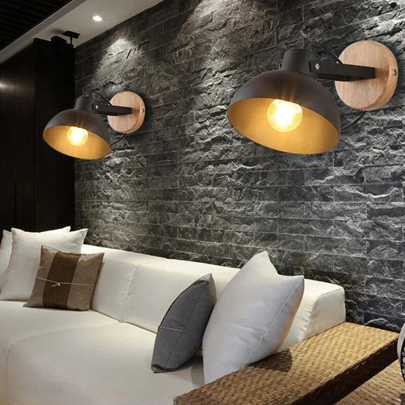 Applique murale nordique pour un éclairage domestique