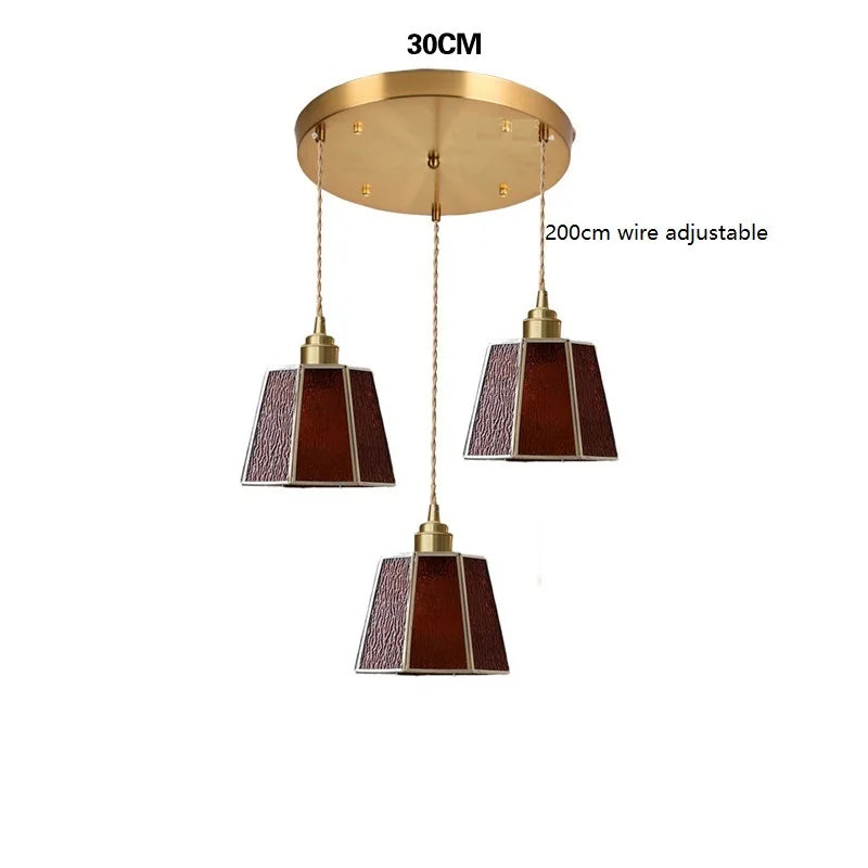 iwhd : Suspension LED Moderne de Style Nordique Vintage Américain