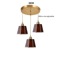 iwhd : Suspension LED Moderne de Style Nordique Vintage Américain