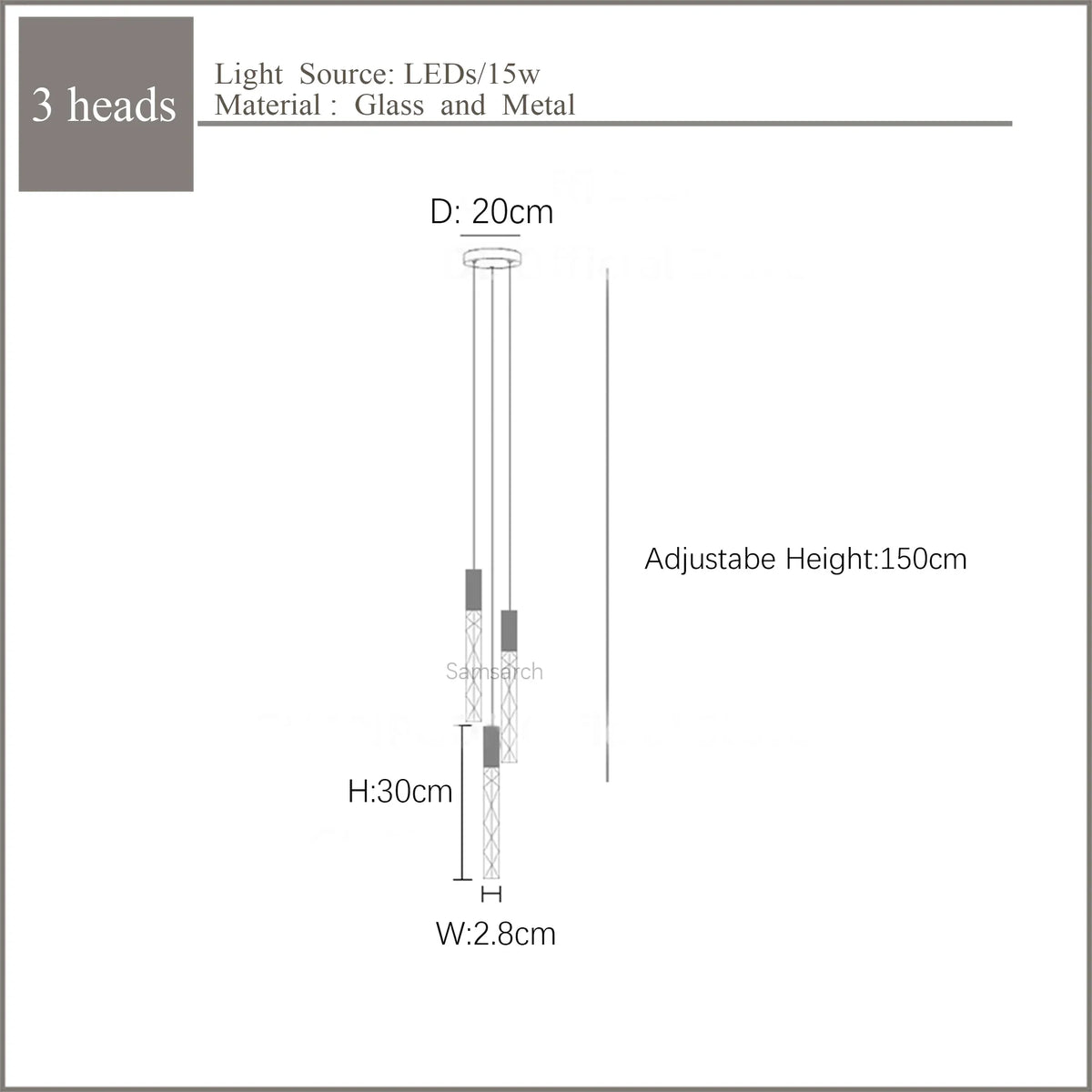 Lustre en Or Moderne LED pour Escalier en Cristal Spirale