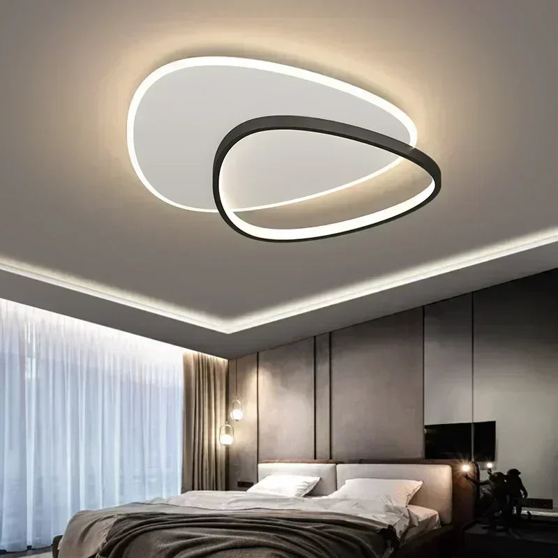 Lustre Intérieur Moderne à LED pour Décoration Maison