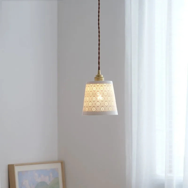 Suspension Nordik LED Copper Ceramic Decor