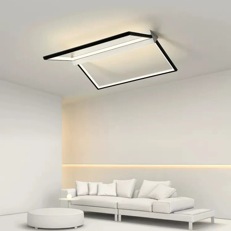 Plafonnier LED Déco Intérieure Ligne Lumineuse