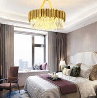 Lustre en cristal - Éclairage moderne pour la maison