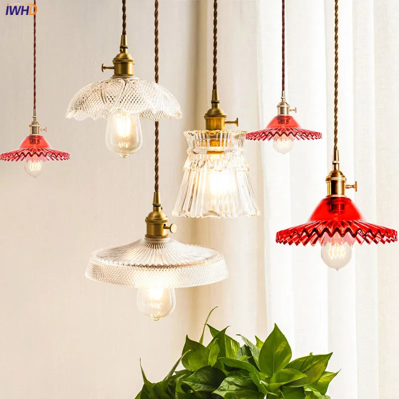 Suspension Diamond Glass LED Nordic Modern